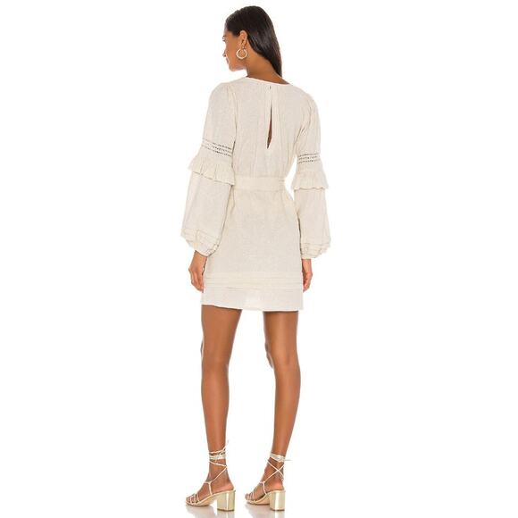 Spell & the Gypsy Collective Biscuit Lola Boho Bell Sleeve Belted Tunic Dress - Picture 4 of 13